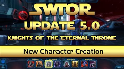Swtor ziost missions guide with a list of reward and achievements for completing the story there are instructions on how to complete some of the achievements under the specific mission guides at however, once someone started this mission and spawn more evacuation droids, you can get it from. SWTOR - New Character Creation Options - Update 5.0 - YouTube