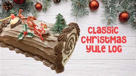 How To Make A Yule Log Classic Christmas Yule Log Epic Confections