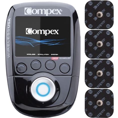 Compex Wireless Usa 20 Muscle Stimulator With Tens Kit