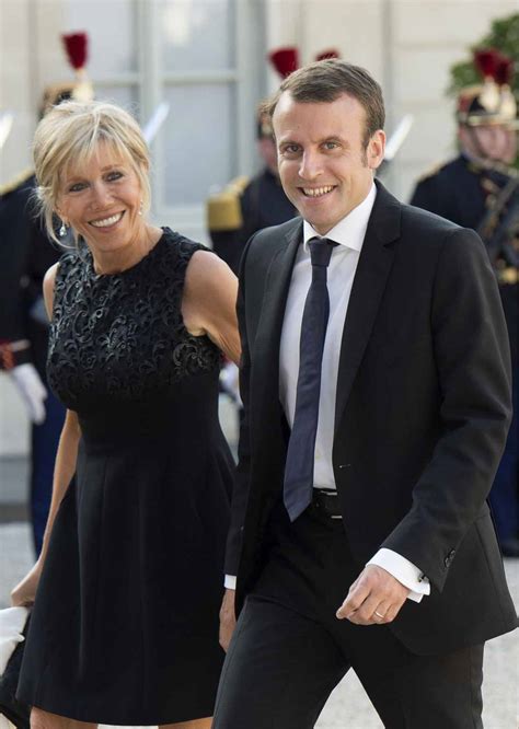 La Femme Demmanuel Macron Fait Sa Première Apparition Officielle Avec