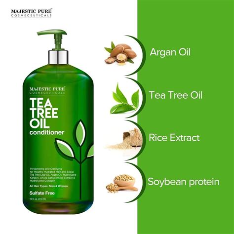 Tea Tree Oil Shampoo and Conditioner Set in 2021 | Tea tree oil shampoo