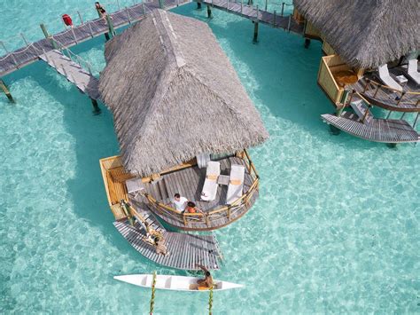 Overwater Bungalows In Bora Bora Pearl Beach Resort And Spa Avec Images