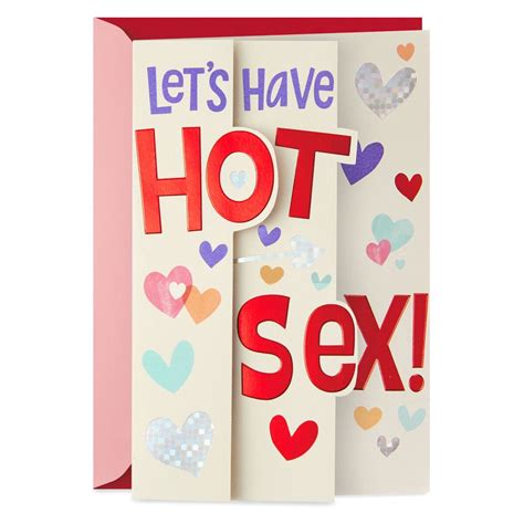 Hot Sex Funny Reveal Valentines Day Card Greeting Cards Hallmark