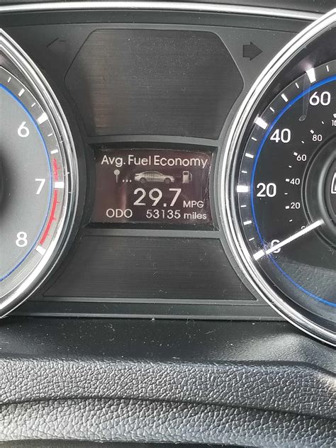 Does My Odometer Display Look Dim To You Sonata