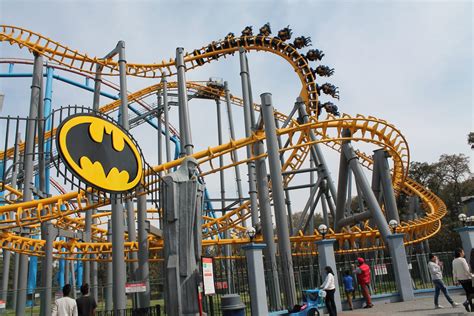 Batman The Ride Six Flags Mexico