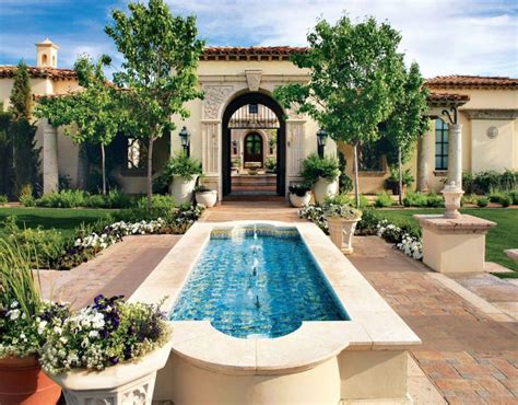 Spanish Mediterranean Architecture Style Chalet Beautiful Homes Mission