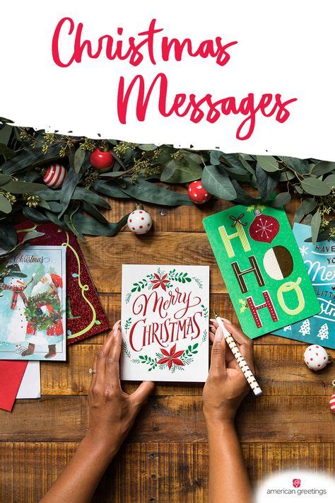 What To Write In A Christmas Card Christmas Card Messages Christmas