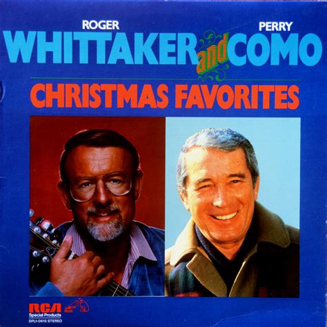 Roger Whittaker And Perry Como Christmas Favorites 1983 Vinyl