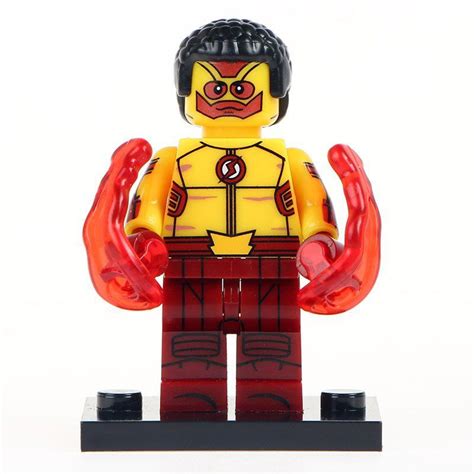 Minifigure Kid Flash Dc Comics Super Heroes Compatible Lego Building Block Toys Flash Dc