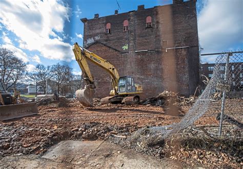 Former movie theater in the central northside neighborhood of pittsburgh. With buildings gone, apartments planned near Garden ...