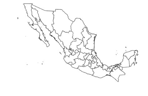 Mapa De México Con Nombres Capitales Y Estados Imágenes Totales