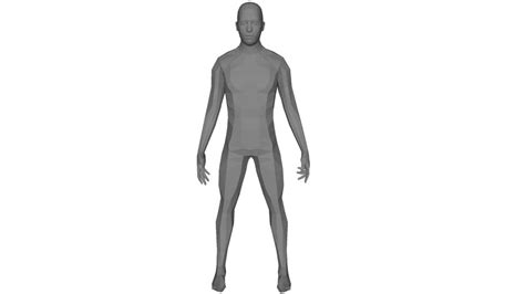 Low Poly Human Male 3d Warehouse