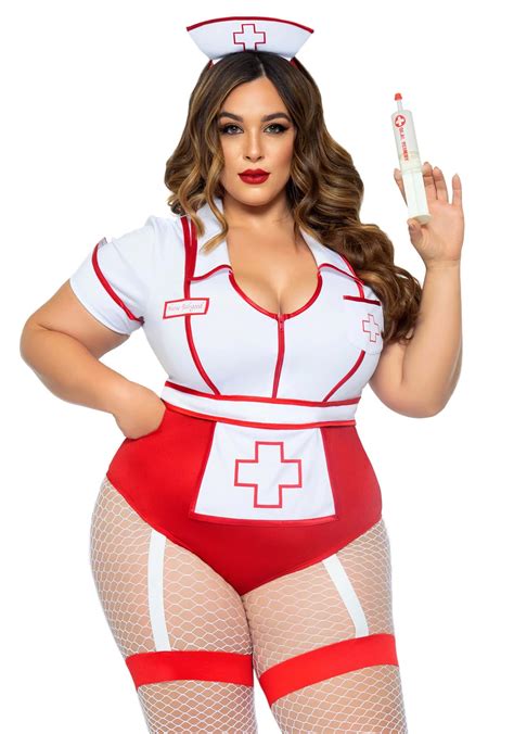Plus Size Feelgood Womens Nurse Costume