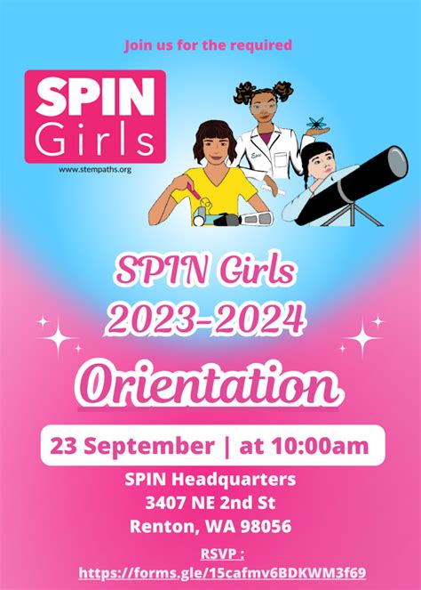 September 2023 Spin Girls Newsletter — Stem Paths Innovation Network