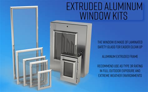 Extruded Aluminum Window Kits Saginaw Control And Engineering