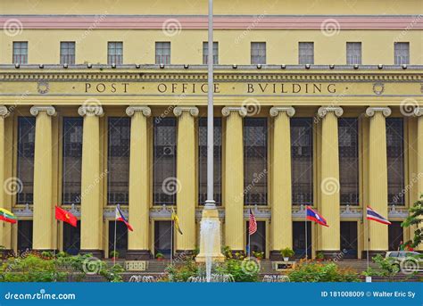 Manila Central Post Office Letter Post Man In Manila, Philippines