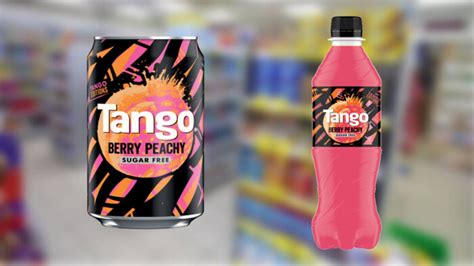 Britvic Launches Sugar Free Tango Berry Peachy As First Flavour Of New