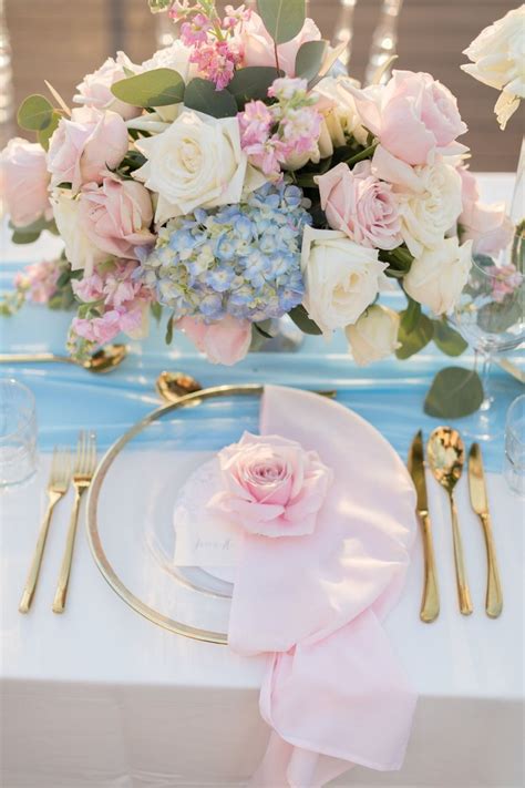 Glam Pink Blue And Gold Ocean View Wedding In Thailand Mod Wedding