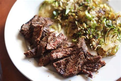 Discover the best beef skirt steaks in best sellers. Skirt Steak and Brussels {Keto and Paleo} — Katrina Runs ...