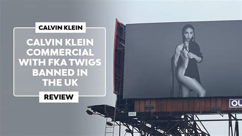 Banned Calvin Klein S Advert With Fka Twigs In The Uk Youtube