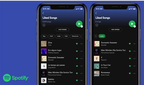 Spotify Launches Genre And Mood Filters To More Easily Sort Through Your Liked Songs 9to5mac