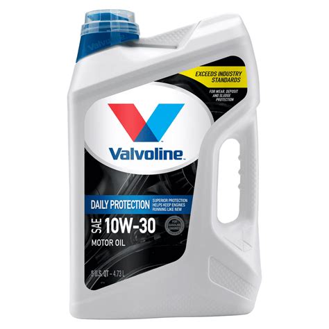 Valvoline Daily Protection Sae 10w 30 Conventional Motor Oil 5 Qt
