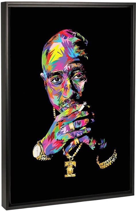 Icanvas Tupac Shakur Canvas 2pac Art Rapper Art Tupac Art