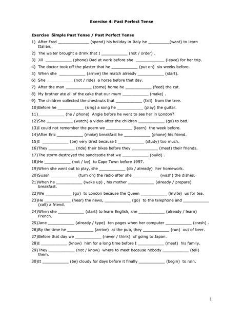 Present Perfect Past Simple Worksheets Worksheeto Com