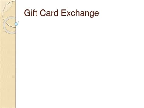 It holds the dollar value of cash in the form of a new gift card, unused or. Gift Card Exchange