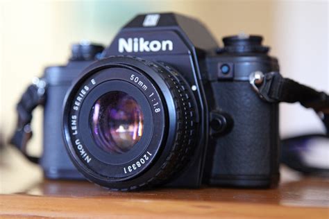 Nikon Em Camera Nikon Em 35mm Single Len Reflex Camera Wit Flickr