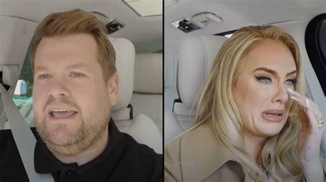 james corden and adele get emotional in his final ever carpool karaoke