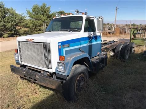 1980 Gmc Brigadier 8000 Ta Cab And Chassis Truck Bigiron Auctions