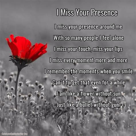30 I Miss You Love Poems For Her And Him 2023 Emotional