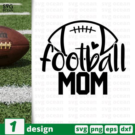 Football Mom Svg Bundle Vector For Instant Download Svg Ocean