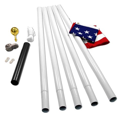18 Steel In Ground Pole Kit Flag World Inc Shopping