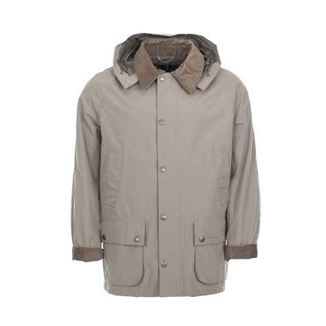 Barbour Cotton Ashby Midas Waterproof Breathable Jacket In Gray For Men