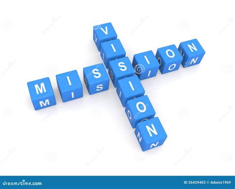 Misión Y Visión Stock De Ilustración Ilustración De Video 26429403