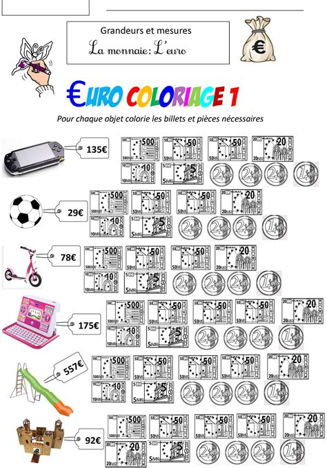 Monnaie Euro Blog De Monsieur Mathieu Gs Cp Ce1 Ce2 Cm1 Tutto Euro