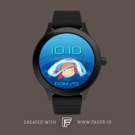 Anime Time Ix • Facer The Worlds Largest Watch Face Platform Watch Faces Huawei Watch Face