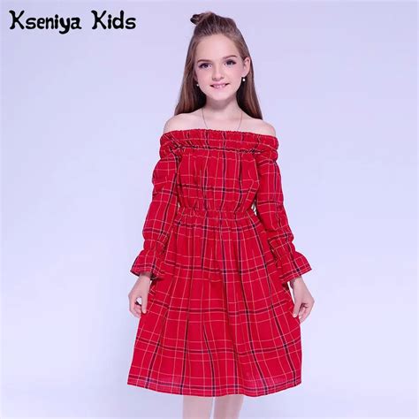 Buy Kseniya Kids Red Girls Dress Long Sleeve Winter