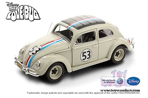 The Love Bug Volkswagen Herbie 53 Hard Top Bly59 118 Scale Mattel Hot