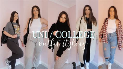 Styling Outfits For Uni College Outfit Inspiration Try On Student