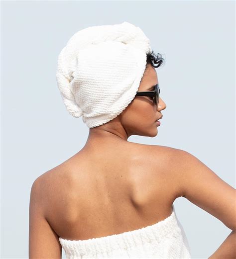 Cotton Hair Drying Towel Wrap Seyante