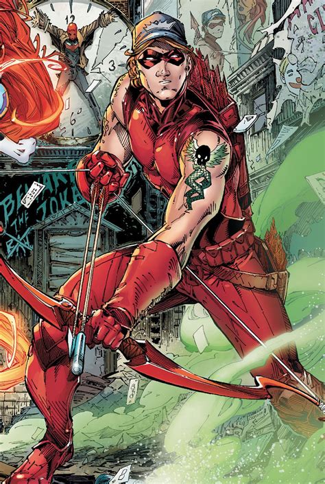 Firing Ablaze Roy Harper Arsenal X Jason Tood Red Hood Digging