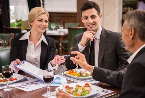 Business Lunch Stock Photo By ©vadimphoto1 76562427