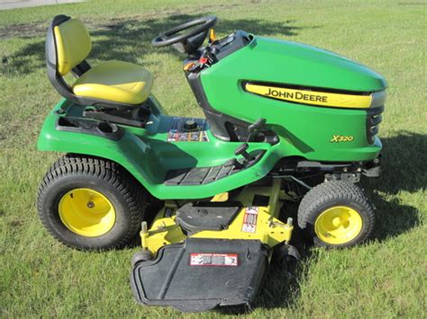 2008 John Deere X320 With 54c Deck Lawn And Garden And Commercial Mowing