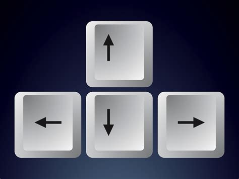 Keyboard Arrows Vector Art And Graphics