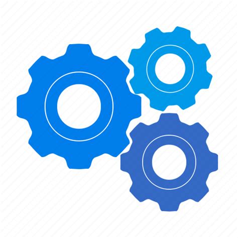 Cogwheel Gears Process Settings Configuration Preferences Setting