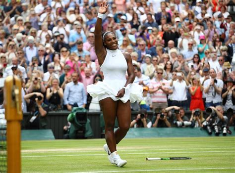 wimbledon final live serena williams wins seventh title to equal steffi graf record after