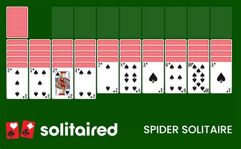 Spider Solitaire Two Suits Online And 100 Free